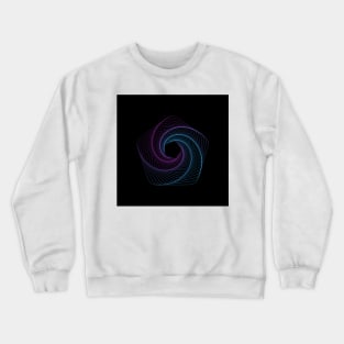 Beautiful geometric figure futuristic Crewneck Sweatshirt